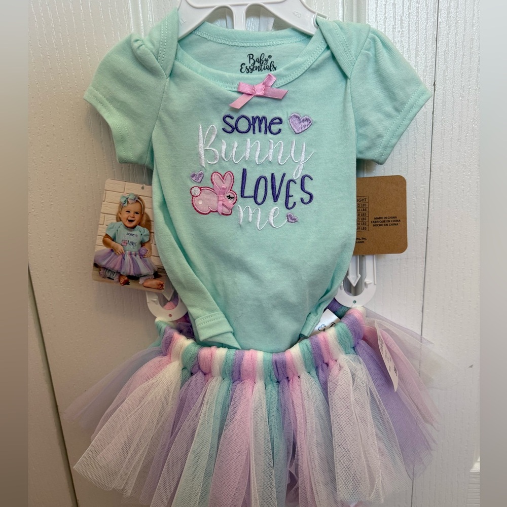 NWT!!! top, bottom, skirt & headband